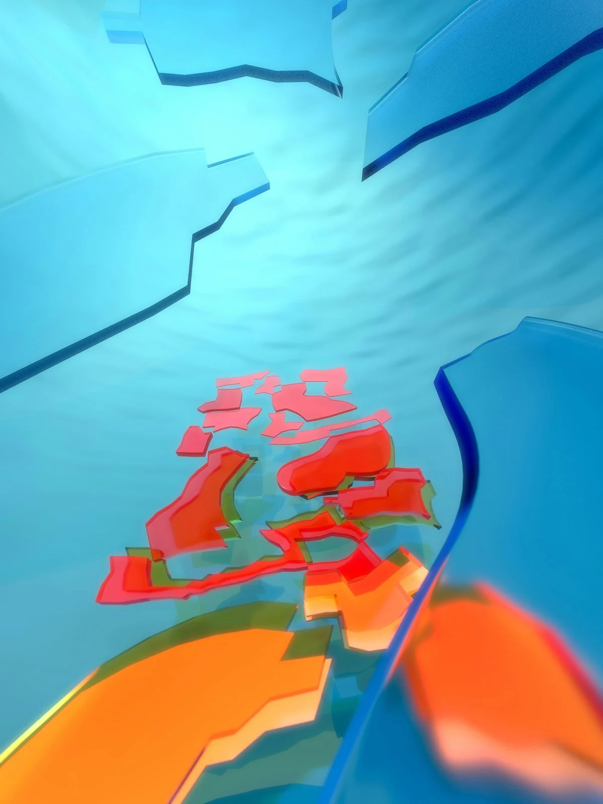 art graphics modern art nature outdoors sea water