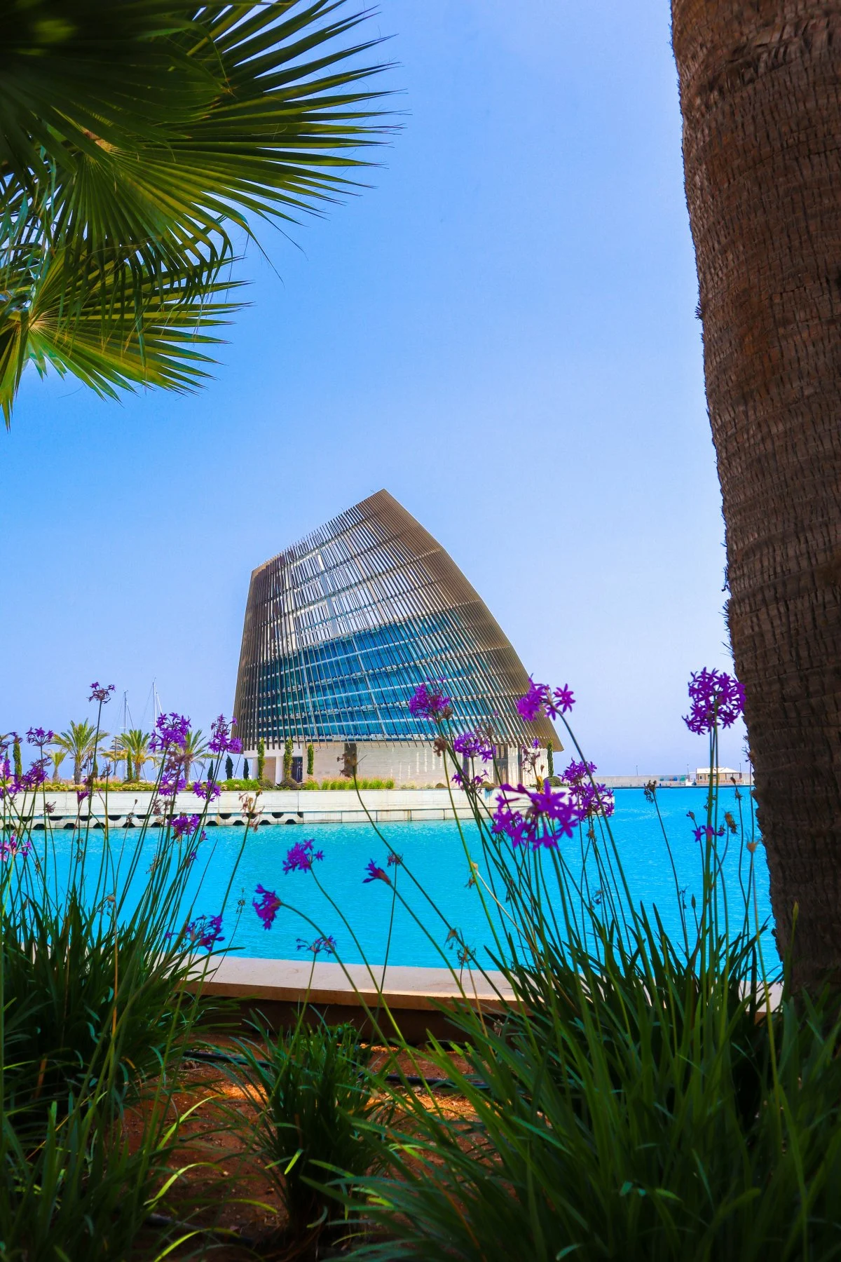 summer architecture building hotel resort flower plant garden outdoors planetarium