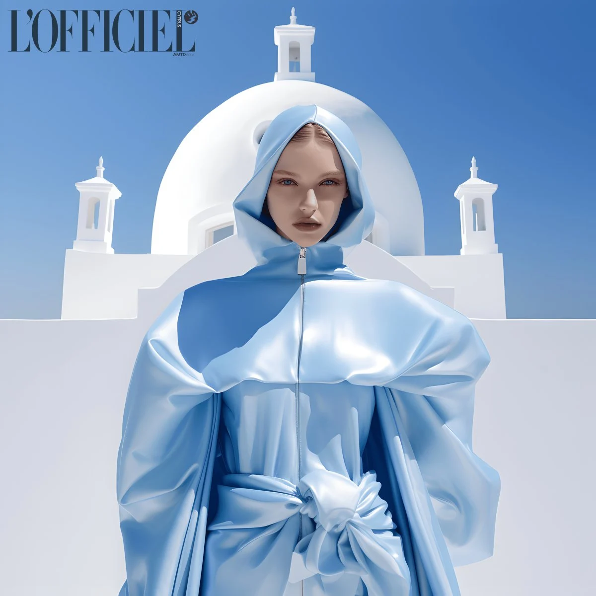 fashion adult female person woman clothing hood