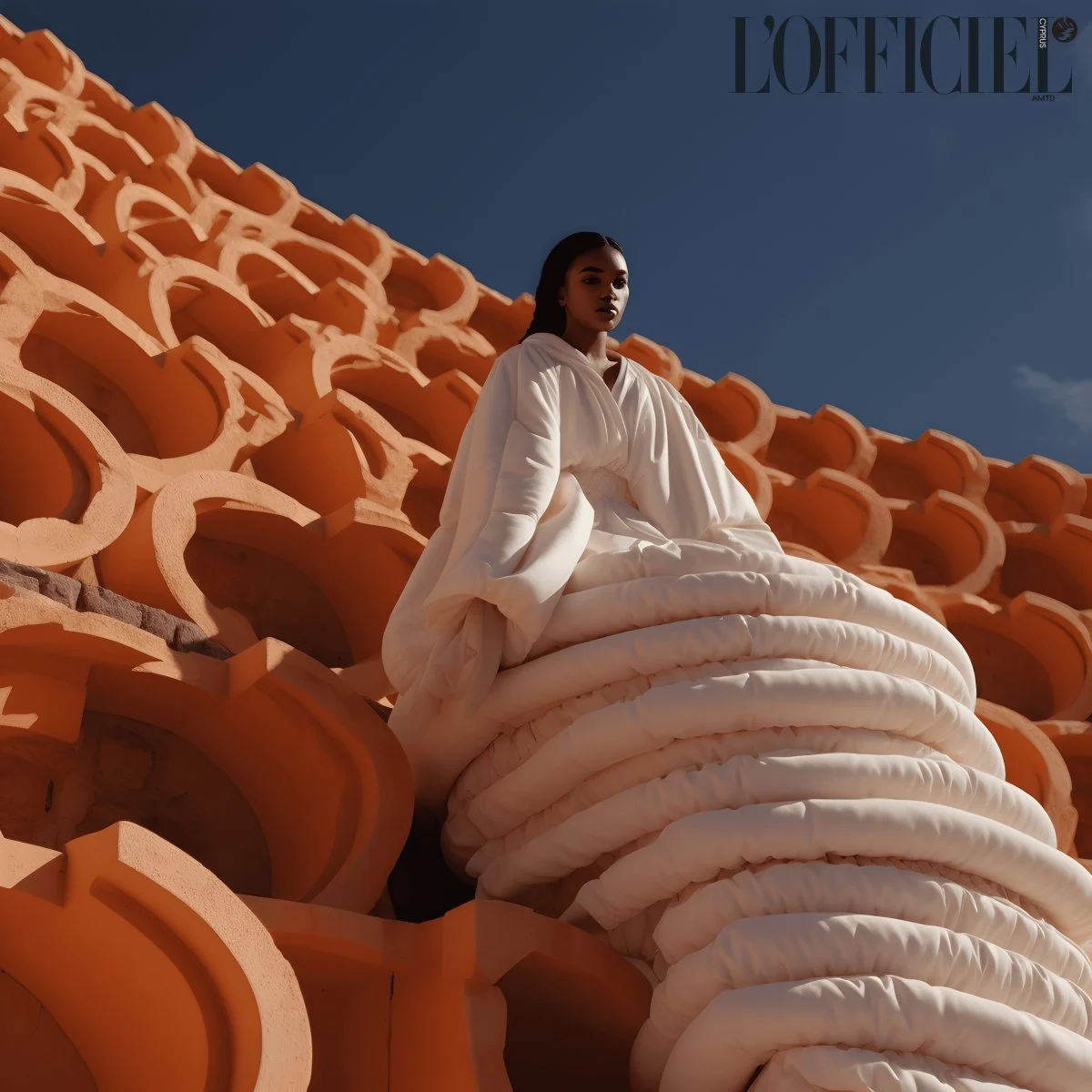 architecture building house housing roof person