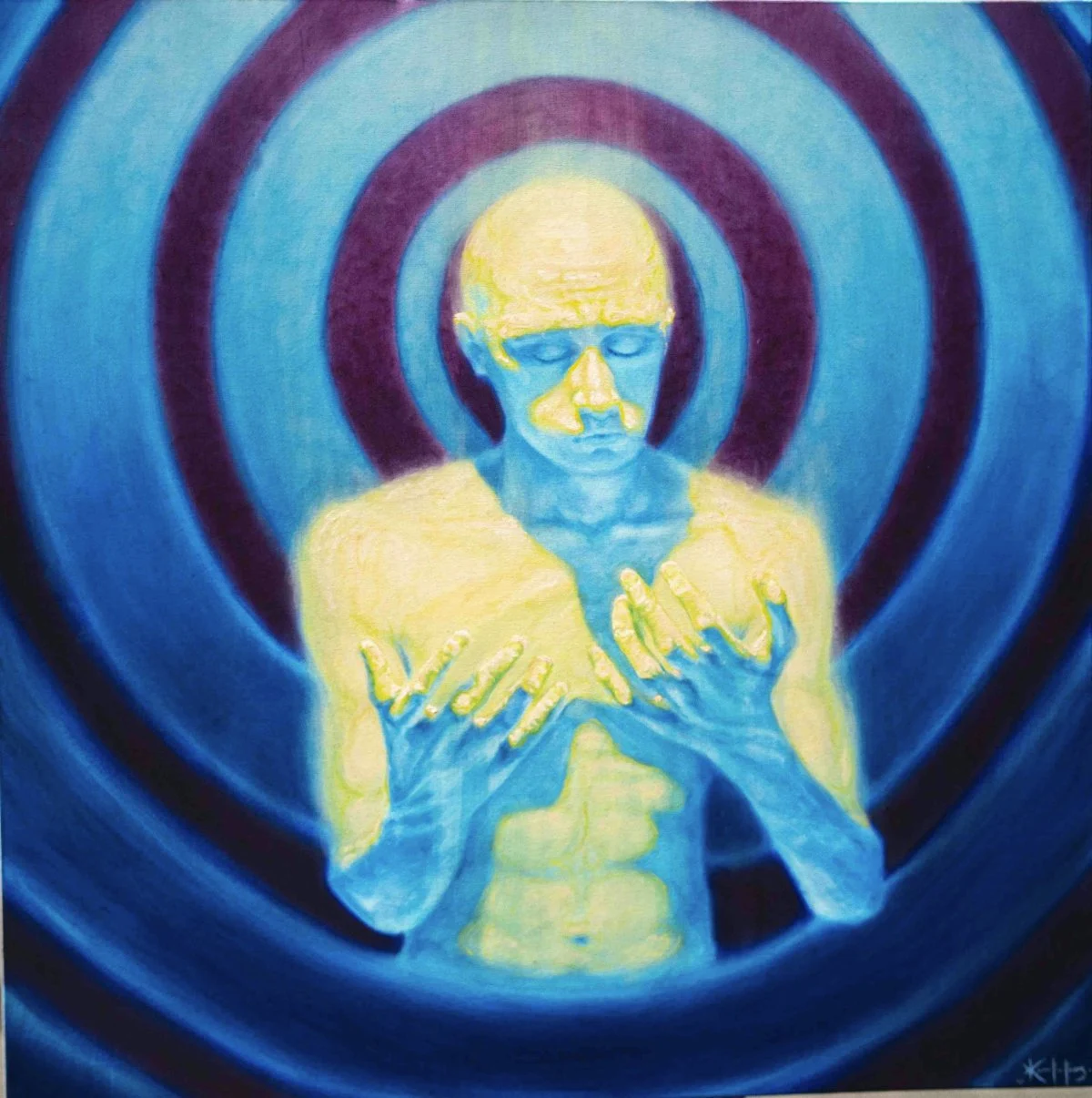 adult male man person alien face head art