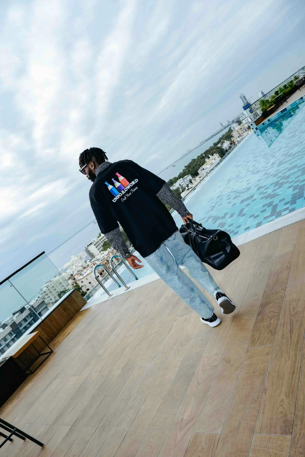 clothing pants person standing jeans photography hoodie knitwear sweater sweatshirt