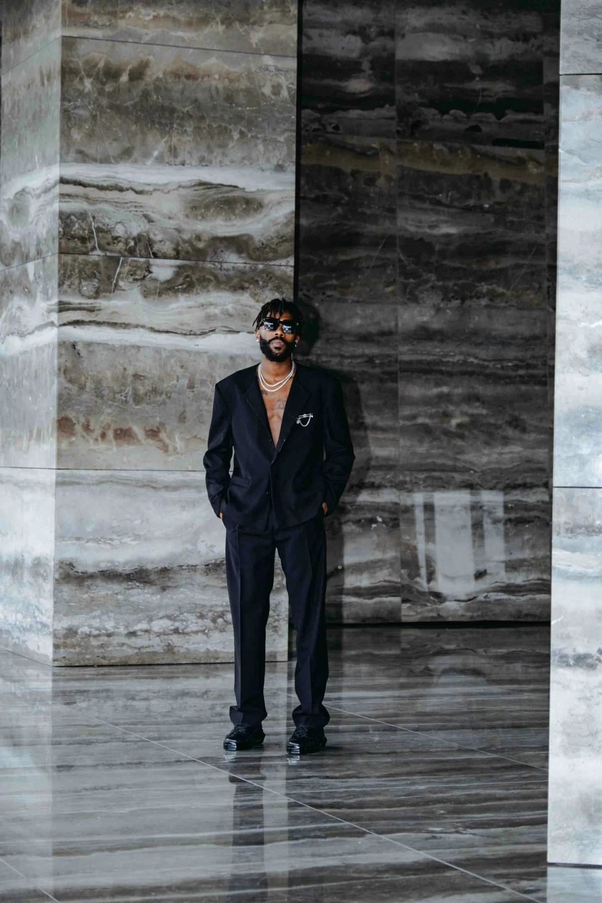 formal wear suit person standing coat jacket adult male man blazer