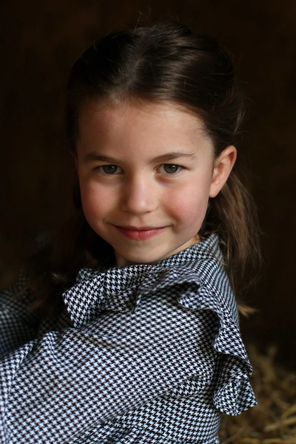 Close up portrait of Princess Charlotte