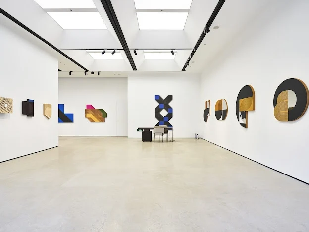 art art gallery floor indoors chair furniture